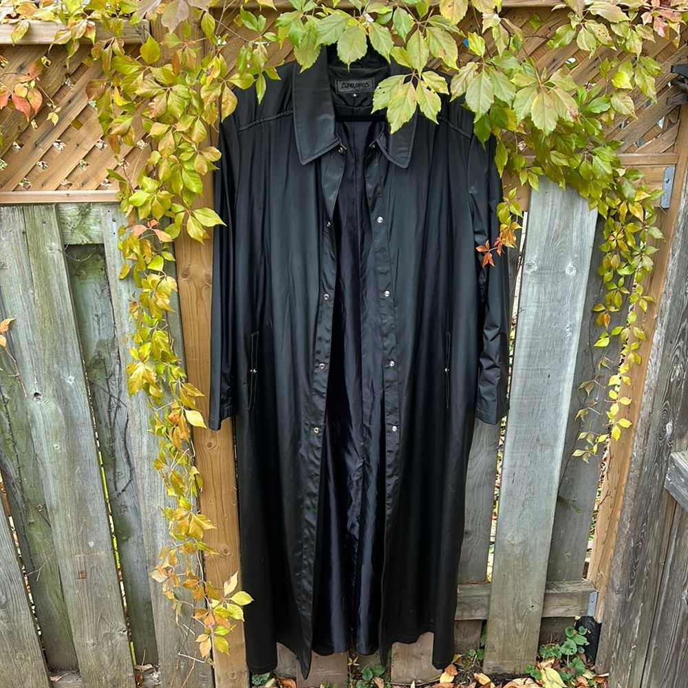 Long Trench Rain Jacket